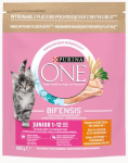 Sausas ėdalas katėms ONE Junior, su vi&scaron;tiena ir kviečiais, 800 g