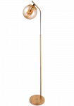 Tor&scaron;eras G.LUX GT-380-1F-AB, 1 x E27, žalvario sp, &oslash;20 x 160 cm, gaubtas gintaro sp &Oslash;15cm