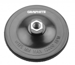 &Scaron;lifavimo diskelių padas GRAPHITE, 125 mm, M14, Velcro