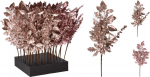 Dirbtinė &scaron;akelė BERRY, rūžavos spalvos, 2 rū&scaron;ys, 60 cm, 1 vnt