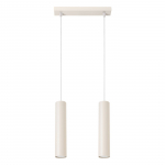 Pakabinamas &scaron;viestuvas SOLLUX LAGOS 2, GU10, 2 x max 10W LED, smėlio