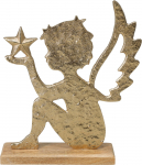 Metalinė stalo dekoracija ANGEL, 16 cm