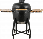 Keraminė kepsninė Kamado Classic Series 21", 53 cm, juodos sp.