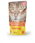 Konservuotas kačių ėdalas JOSERA, su vi&scaron;tiena, morkomis ir &scaron;pinatais, 70 g