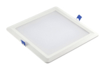 Įleidžiama LED panelė GTV LOUIS SAMSUNG, IP54, 24 W, 1920 lm, 4000 K, baltos sp., 22,5 x 22,5 cm