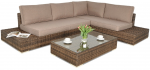 Lauko baldų komplektas VERONA BASIC, Brown
