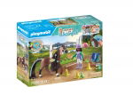 Konkūro arena su Zoe ir Blaze PLAYMOBIL WORLD OF HORSES 7135