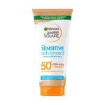 Hipoalerginis apsauginis kūno pienelis nuo saulės Garnier Ambre Solaire Sensitive Advanced SPF 50+, 175 ml
