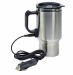 Automobilinis termo puodelis 12 V , BOTTARI HOT-MUG