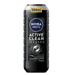 Valomasis &scaron;ampūnas vyrams Nivea Men Active Clean, 500 ml