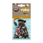 Automobilinis oro gaiviklis K2 ROKO FUN vanilė