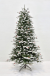 Dirbtinė eglutė FLOCKED MIXED NOBLE SPRUCE, 150 cm