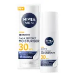 Drėkinamasis veido kremas vyrams Nivea Men Sensitive Daily Protect SPF 30, 50 ml
