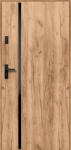 I&scaron;orės buto durys RADEX HEBE P55, Sonoma ąžuolo sp., 895 x 2063 mm, de&scaron;inė