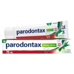 Dantų pasta nuo dantenų kraujavimo Parodontax Herbal Fresh, imbieras, mėta ir eukaliptas, 75 ml