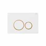 Nuleidimo mygukas INVENA 604, baltos ir aukso sp.