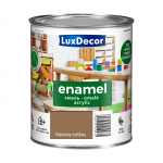Akriliniai emaliniai dažai LUXDECOR, blizgūs, mi&scaron;ko rie&scaron;uto sp., 750 ml