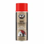 Stabdžių apkabos dažai K2 Caliper, raudonos sp., 400 ml
