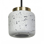 Pakabinamas &scaron;viestuvas OSRAM TERRAZZO BALLPENDANT GU10 max 5W baltos sp akmuo 10x150cm