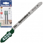 Siaurapjūklio pjūkleliai SPECIALIST+, 50/75 mm, T101AO, 20 TPI, CRV, medienai 2-20 mm, 2 vnt.