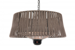 Infraraudonųjų spindulių &scaron;ildytuvas SUNRED ARTIX M-HO BROWN, 1800 W, rudas