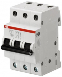 Automatinis i&scaron;jungiklis ABB, 3P, C, 40A, 6kA, 3 mod.