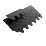 Bituminės čerpės NEXLER TRAPEZ, grafito sp. (1pak - 3m&sup2;)