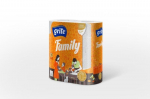 Popieriniai rank&scaron;luosčiai GRITE Family, 2 sl., 2 vnt., 83 lapelių