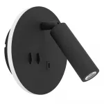 Sieninis LED &scaron;viestuvas EGLO FANZAROTTA 1, 3W, 3000K, 230lm, su jungikliu, 9,5x14,5cm