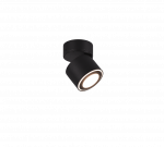 Ta&scaron;kinis LED &scaron;viestuvas TRIO Taurus, 1 x 5W, 3000K, 450lm, juodos sp., &oslash;8 x 10 cm
