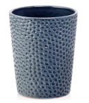 Keraminis orchidėjų vazonas BARCELONA, mėlynos sp., 11 x 11 cm