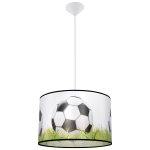 Vaiki&scaron;kas &scaron;viestuvas SOLLUX FOOTBALL C 40, 1xE27, max 15 W LED, balta/juoda/žalia