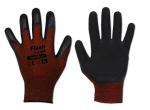 Sodo ir darbo pir&scaron;tinės Bradas FLASH GRIP RED, 11 dydis, 6 vnt.