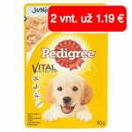 Konservuotas ėdalas &scaron;unims PEDIGREE Junior, su vi&scaron;tiena, 100 g