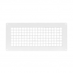 Metalinės ventiliacijos grotelės MR2628, 260 x 280 mm, baltos sp.