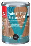 Terasų ir lauko baldų aliejus TIKKURILA VALTTI PLUS TERRACE OIL, juodos sp., 0,9 l