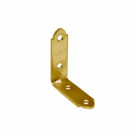 Montavimo kampas, 75 x 75 x 17 x 2,0 mm, geltonai cinkuotas 20 vnt.