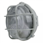 Visuomeninis &scaron;viestuvas INTERTEC, IP44, E27, 100W, 230 V, pilkos spalvos, 18,5x10cm