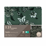 Satininės patalynės kompl. ELDORADO HOME, 200x220cm, 2x50x70cm, 100% medv.