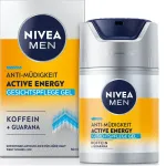 Energizuojantis kreminis veido gelis Nivea Men Active Energy, 50 ml