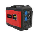Benzininis generatorius BRICK, 2600 W, 142 cm&sup3;, kuro bakas 4 l, 2 x 220 V, 62 dB(A), inverterinis