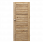 Vidaus durų varčia Verte Home H.0, mauvella ąžuolo sp., 644 x 2030 x 40 mm, de&scaron;inė