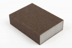 &Scaron;lifavimo kempinėlė FLEXIFOAM, 98 x 69 x 26 mm, P60, keturpusė, mink&scaron;ta