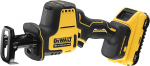 Akumuliatorinis tiesinis pjūklas DeWalt DCS369NT-XJ; 18 V; be akumuliatoriaus ir pakrovėjo