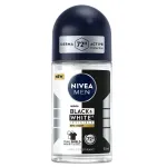 Rutulinis antiperspirantas Nivea Men Black&White Invisible Epic Night, 50 ml