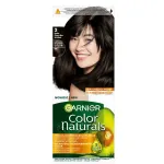 Plaukų dažai Garnier Color Naturals, 2.0 labai tamsi ruda