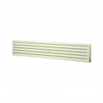 Plastikinės ventiliacijos grotelės durims VR459, 450 x 92 mm, baltos sp., 2 vnt.
