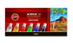 Akriliniai dažai 10x16 ml Koh-I-Noor
