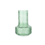 Stiklinė vaza ILAJA, t. melsvos sp., 22 cm