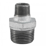 Nipelis, redukuotas 3/4"x 1/2", i&scaron;or/i&scaron;or, DN20 x 15, cink.